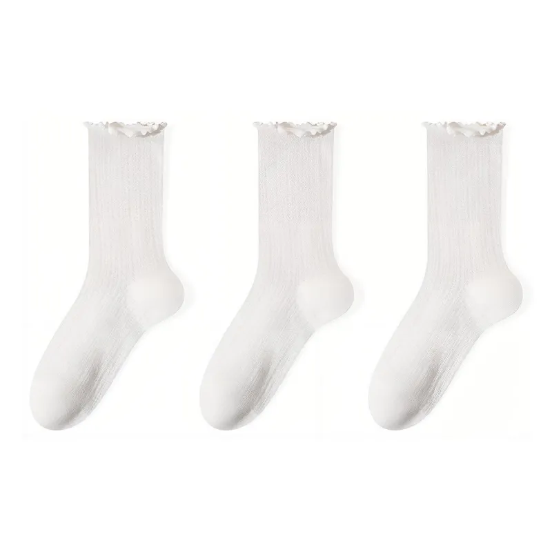 Moremoli Mid Calf Socks Women's 3 Pack-0