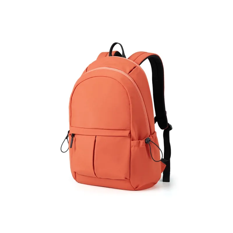 Hanke Nylon Backpack Medium Size Unisex Smoke Orange/Graphite Black/Stone Gray-2