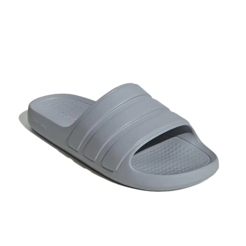 Adidas ADILETTE FLOW Abrasion-Resistant Quick Dry Slide Slippers Unisex Silver-2