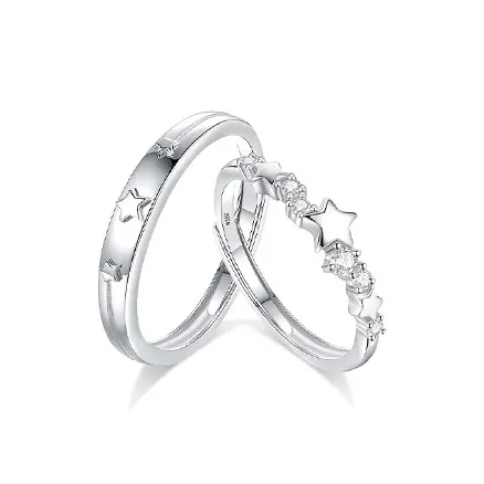 TIANJUE S925 Silver Rings Unisex