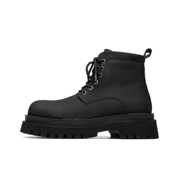 YUZHAOLIN Crew Martin Boot Men's Black