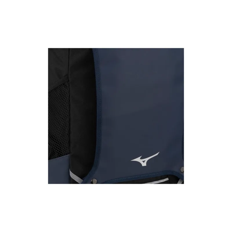 Mizuno Polyester Backpack Medium Size Unisex Marine Blue-2