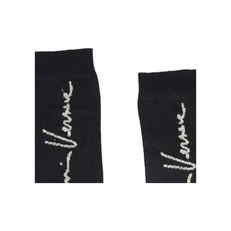 VERSACE Mid-Calf Socks Women's 1 Pack Black-4
