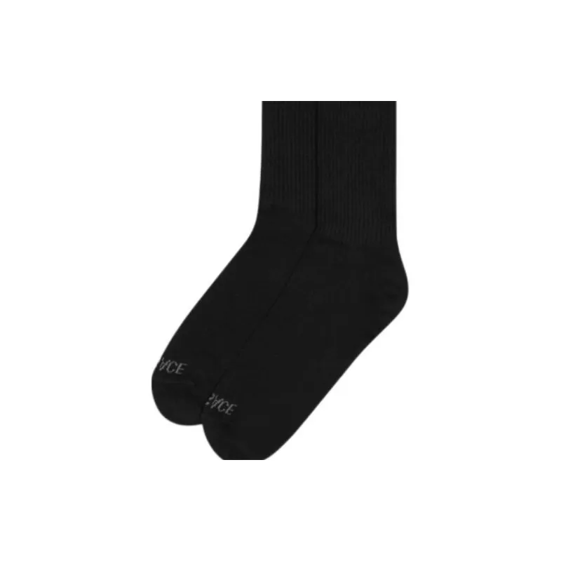 VERSACE Logo Embroidered Socks-2