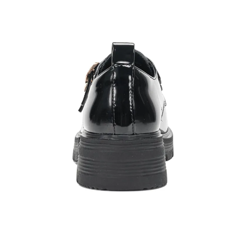 EXULL Q Loafers 5cm Women's Black-2