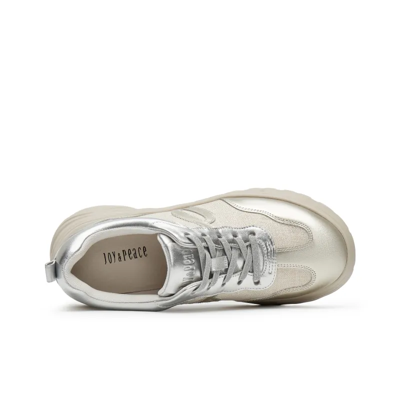 Joypeace Midsummer Light Years Low Top Casual Shoes Women's Gold-3
