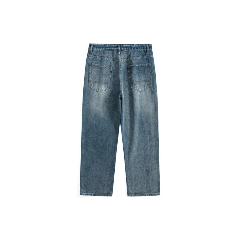FONDLOOK Versatile Wide Inseam Pants Men's-5