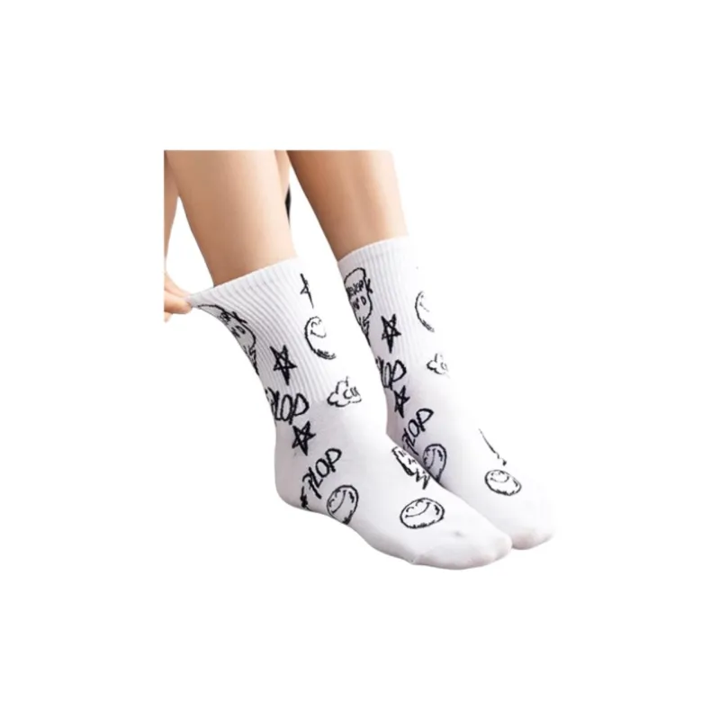 MIIOW Mid Calf Socks Women's 5 Pack-1