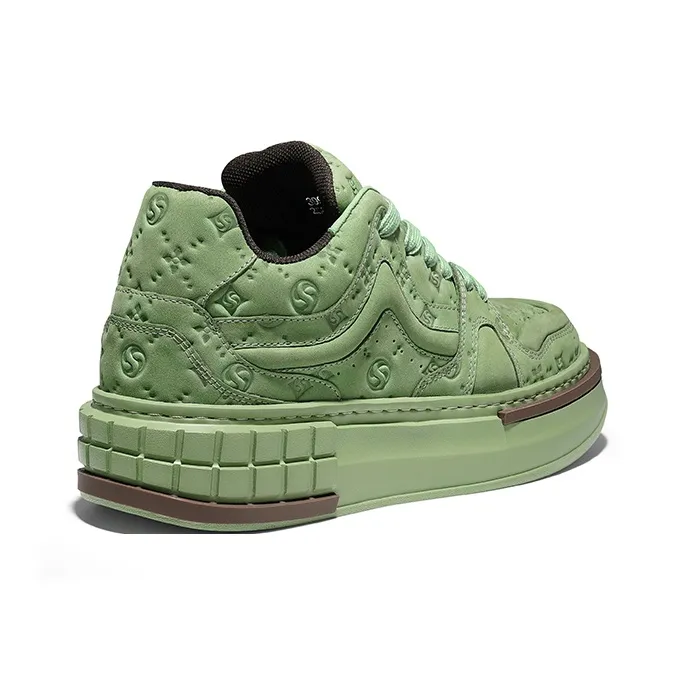 SALAXI Slip Resistant, Abrasion Resistant, Lightweight Mid Top Skateboard Shoes Unisex-8