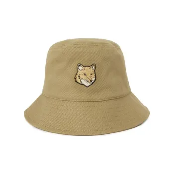 Maison Kitsune Bold Fox Head Bucket Hat