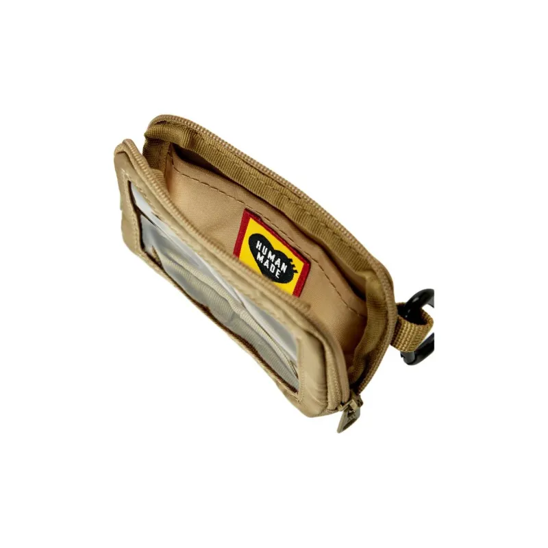 HUMAN MADE Nylon Card Holder Regular Unisex Beige-4