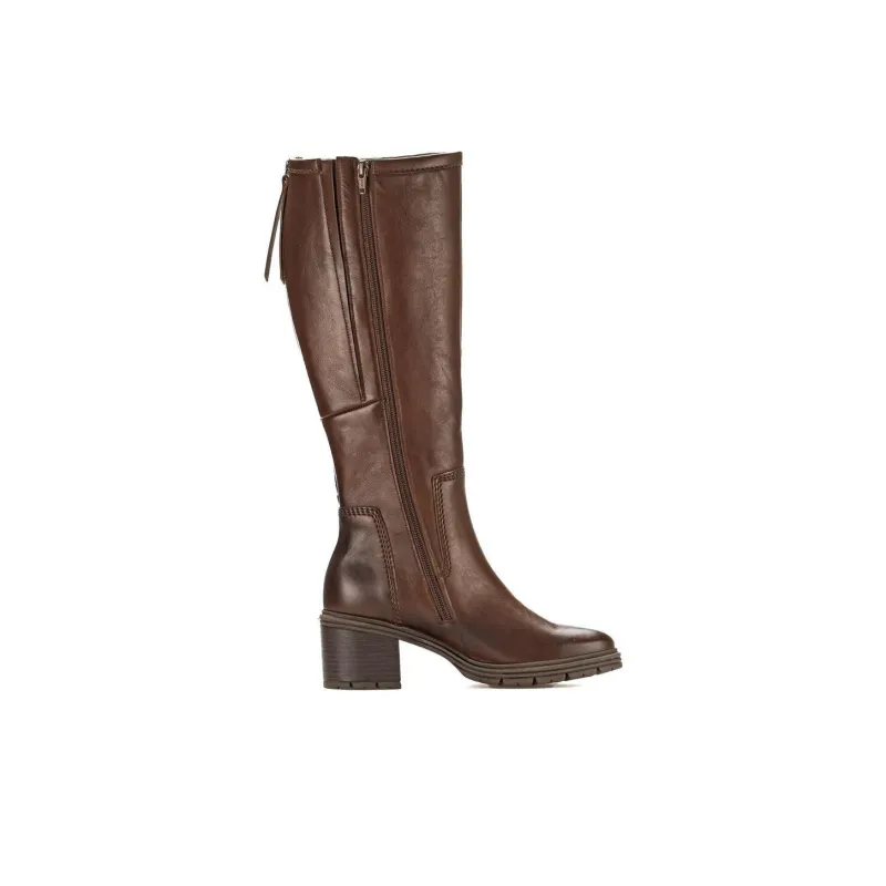 Gabor Comfort Knee-high Boots 7cm Women's Brown-1