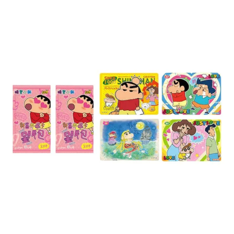 KAYOU Crayon Shin-Chan Oversized Hand-Drawn SP Card IP/Anime Cards 2 Box Included-5