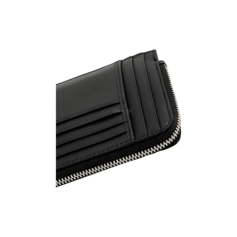 Vivienne Westwood Cow Leather Card Holder Men's Black-3