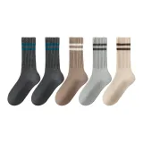 5 Pack (Black-Dark Gray-Light Gray-Camel-Khaki)
