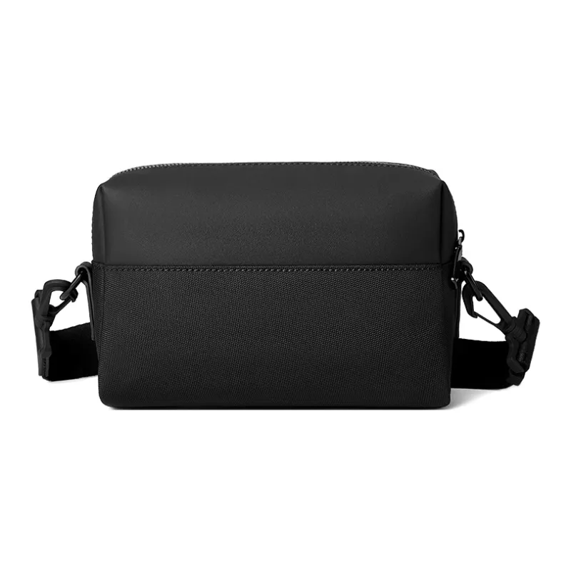 PIERRE CARDIN Nylon Shoulder Bag, Crossbody Bag Trumpets Men's Black-2