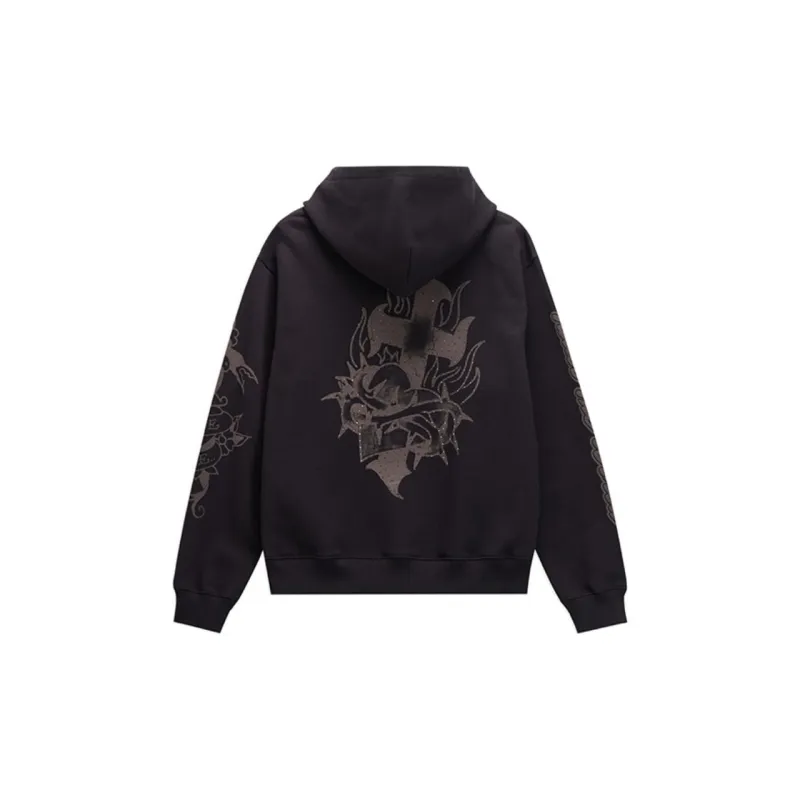 Ed Hardy SS25 Sweatshirt Men's Black-1