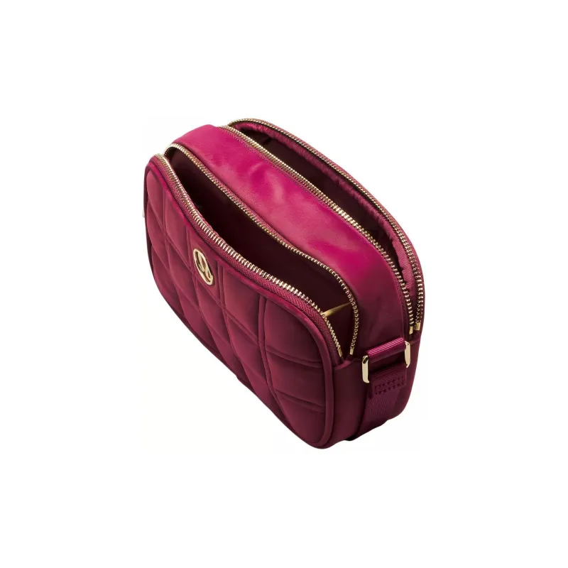 Lululemon Fleece Fabric Camera Bag, Shoulder Bag, Crossbody Bag Regular Women's Burgundy-2