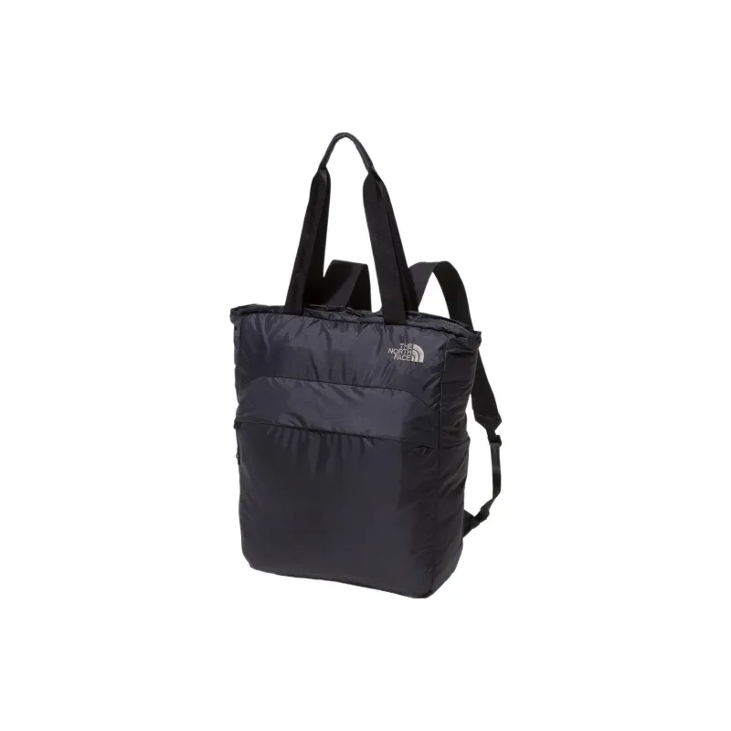 THE NORTH FACE Recycled Anti-Rip Nylon Handbag Backpack Regular Unisex Black-0