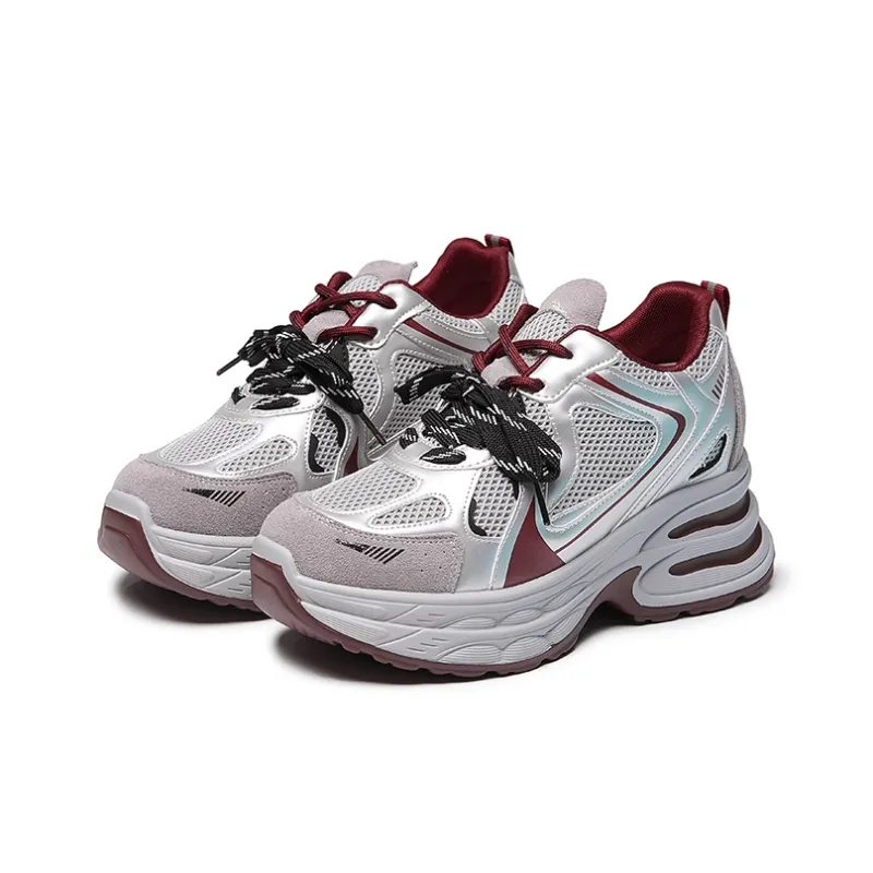 MOSTCHASE Low Top Chunky Sneakers Women's-2