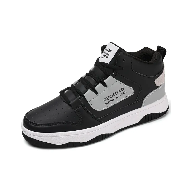 SOURCE Slip Resistant Waterproof Abrasion Resistant Balance Lightweight High Top Skateboard Shoes Men's-6