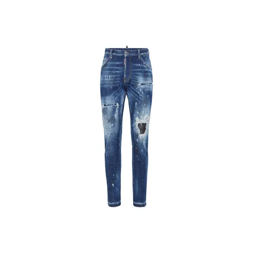 DSQUARED 2 Medium Ripped Wash Cool Guy Jeans