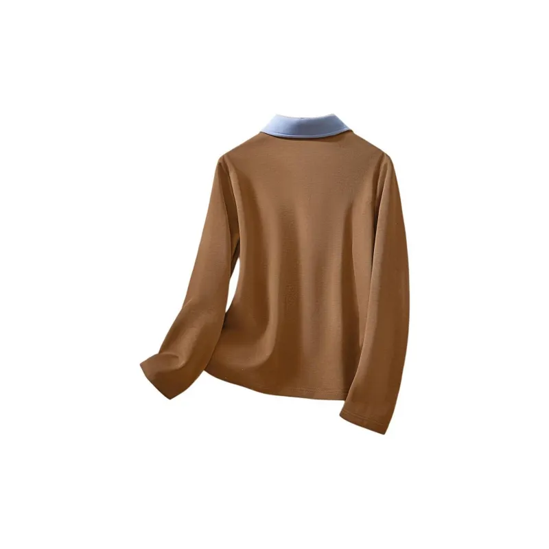 IHIMI Sweatshirt Women's Coffee-2