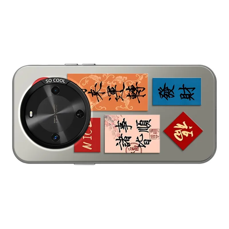 GELEI Acrylic Material Trendy H Phone Case Impact Resistant Protective Case Compatible With Macadamia 30 Cartoon Trend-4