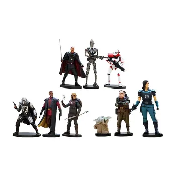 Disney Boba Fett Master Yoda Star Wars Characters Disney Characters The Mandalorian Scale Figures