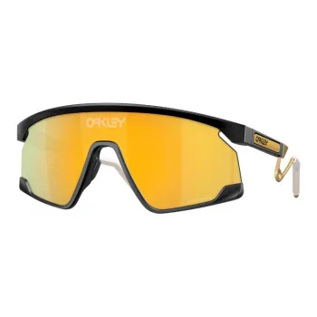 Oakley Metal Irregular Shape Sunglasses Men's Yellow