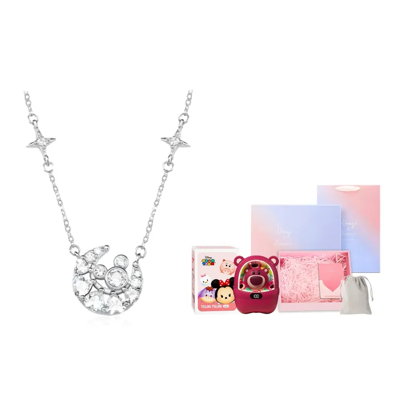 Disney S925 Silver Necklaces Women's-39