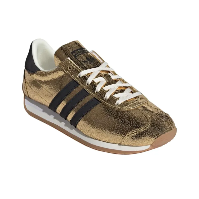 Adidas Country Og Gold Metallic Black Women's-2
