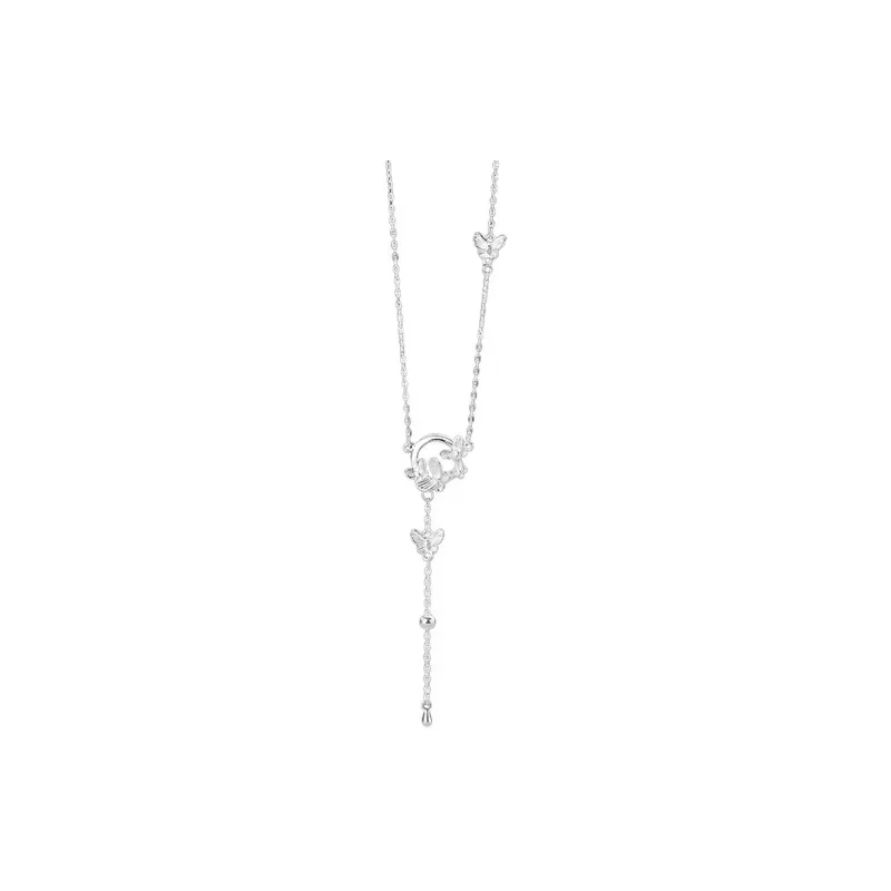 MISS TOOYA S999 Fine Silver Necklaces Women's-0