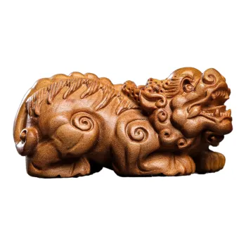 XUWU Laoshan Sandalwood Wooden Collectibles Unisex
