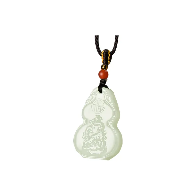 KUNYUYAO Hetian Jade Pendants White Jade Unisex-27