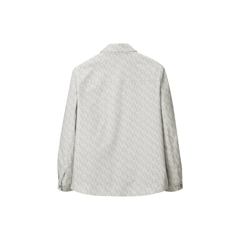 HLA Jackets Men Ecru Pattern 03-1