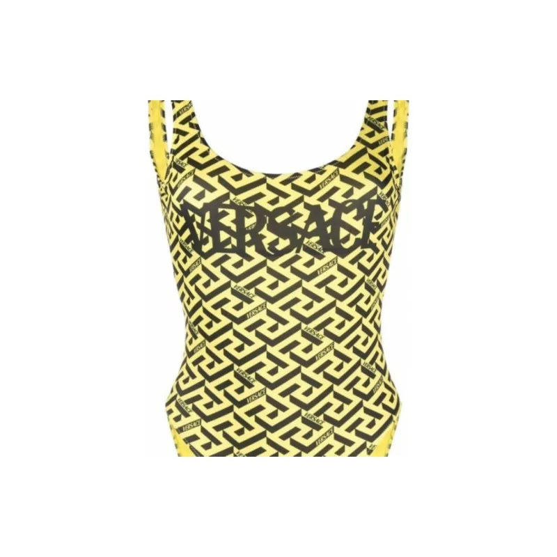 VERSACE One-Piece Swimsuits Women's Yellow-2
