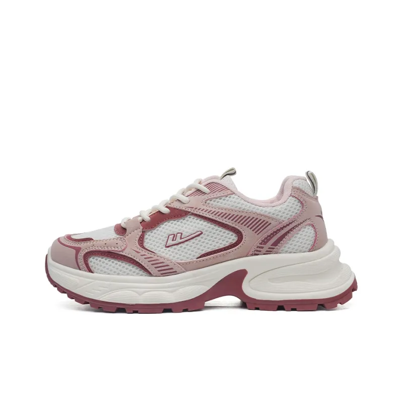 Warrior Warrior Wear resistant Non slip And Breathable Low Top Chunky Sneakers Women's-5