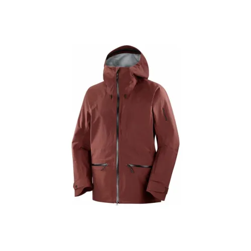 SALOMON Jackets Coats Men's Dark Red
