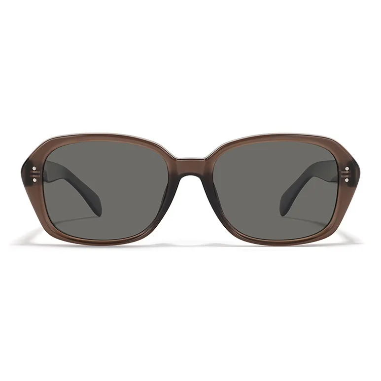 Sagawa TR/Memory Plastic Square Sunglasses Unisex-7
