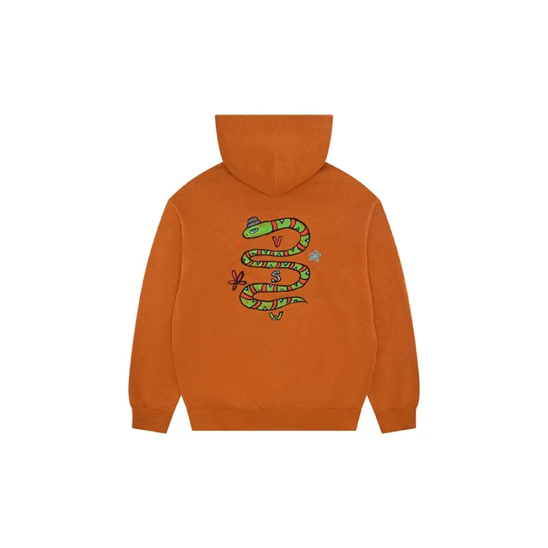 Vision Street Wear x Mark Oblow Sweatshirt Unisex Orange Red-1