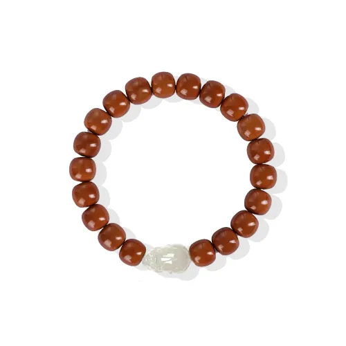 MY Monkey Head Walnut Bracelets Unisex