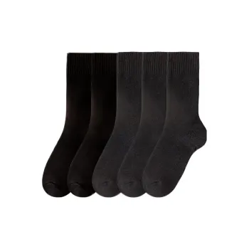 MIIOW Mid Calf Socks Women's 5 Pack