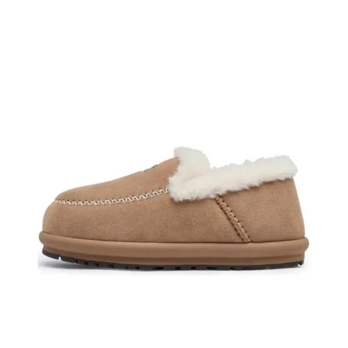 AGSDON Warm Ankle Length Snow Boots Women's Chestnut