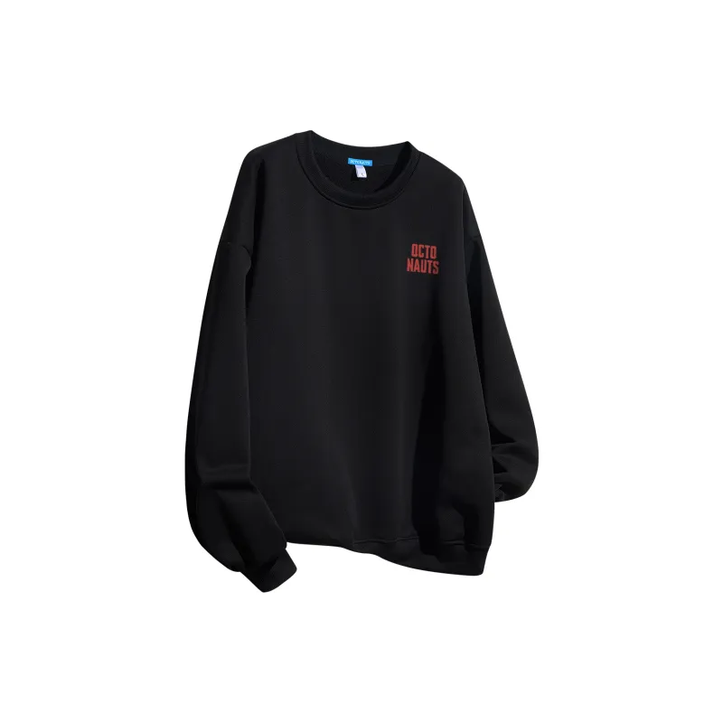 Small Columns Under The Sea Sweatshirt Unisex White-21