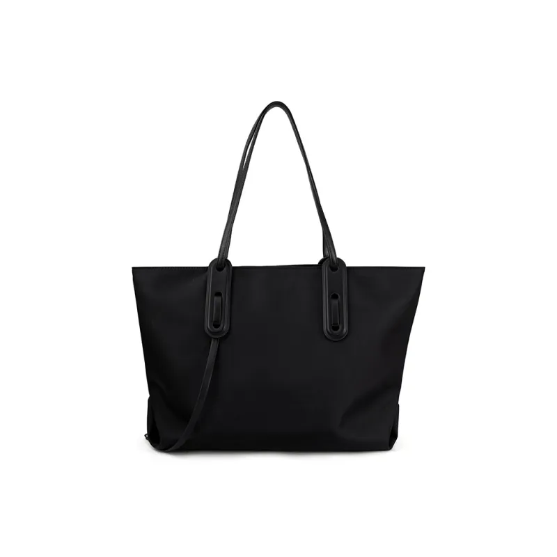 Vigno Synthetic Leather Tote Bag, Shopping Bag, Handbag, Shoulder Bag Women's Khaki/Black-18
