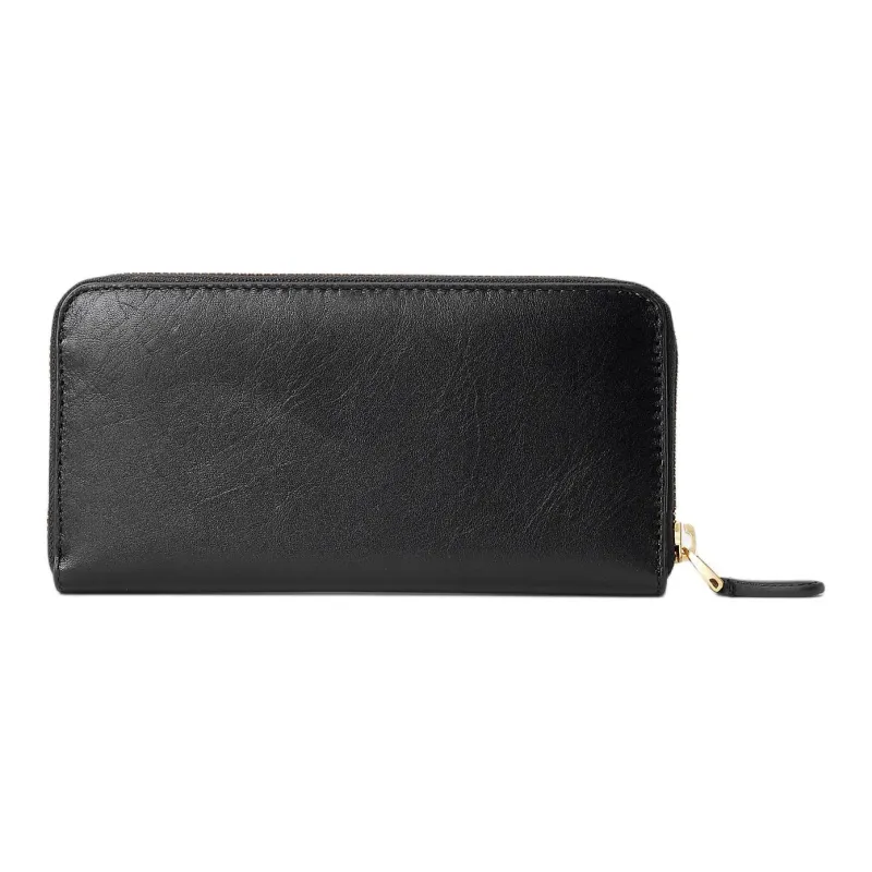 LAUREN RALPH LAUREN Leather Wallet Women's Black-1