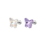 Starry White+Translucent Purple 1 Pair