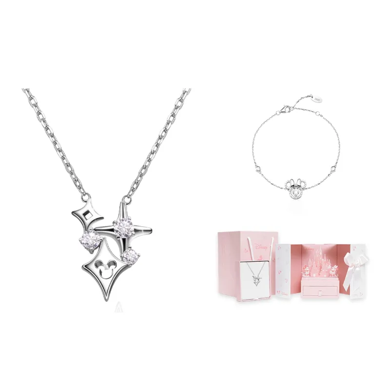 Disney S925 Silver Necklaces Women's-9