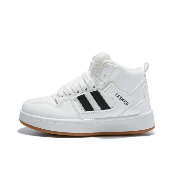 Georgina Goodman White Sneakers Thermal Height Increasing Lightweight High Top Skateboard Shoes Unisex